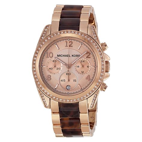 michael kors smart watches for women rose gold|two tone rose gold watch.